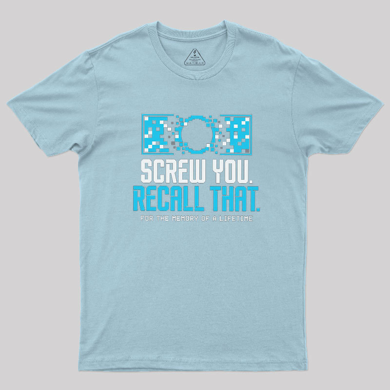 Memory Of A Lifetime Geek T-Shirt