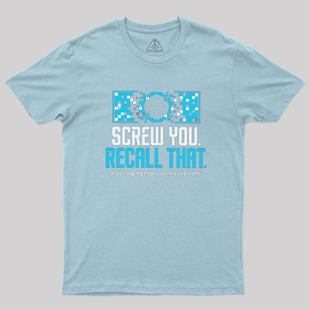 Memory Of A Lifetime Geek T-Shirt