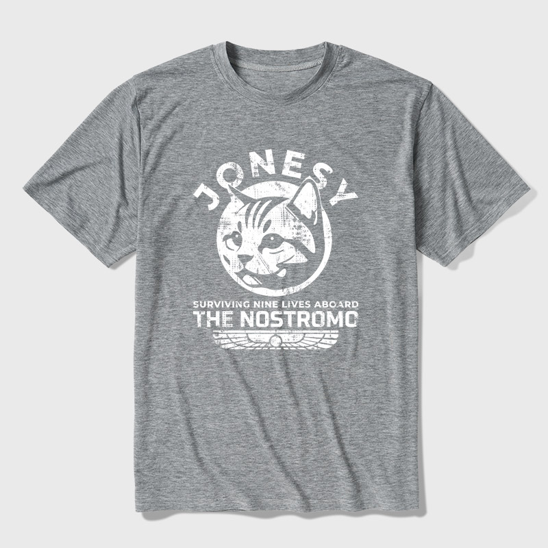 Jonesy Surviving Nine Lives Aboard The Nostromo Ultra Soft Heather Tee