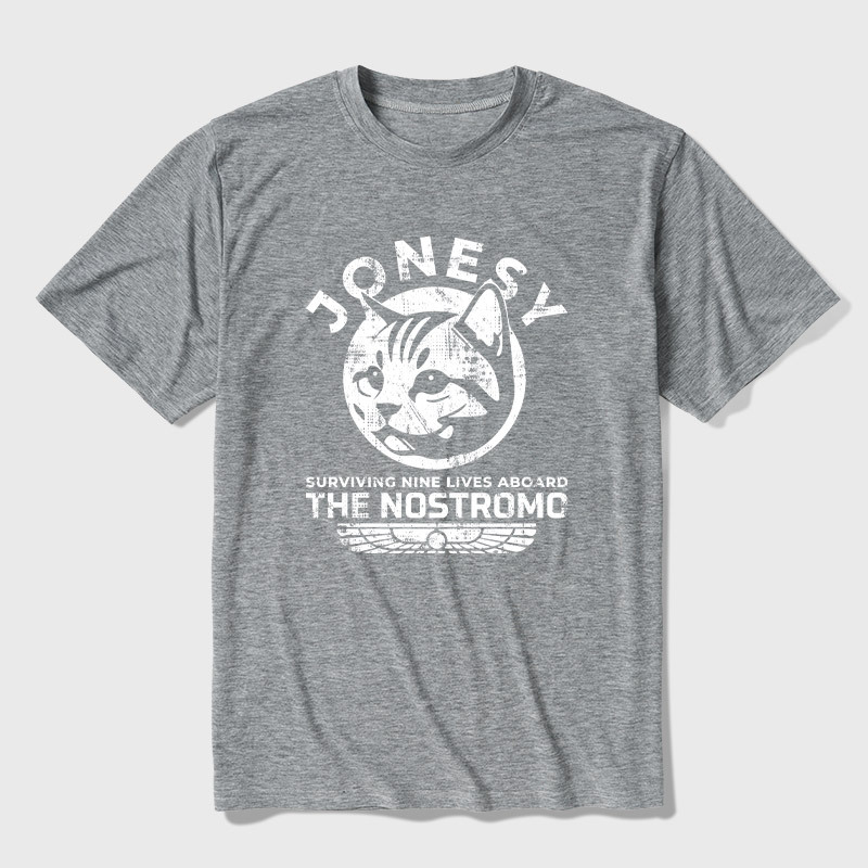 Jonesy Surviving Nine Lives Aboard The Nostromo Ultra Soft Heather Tee
