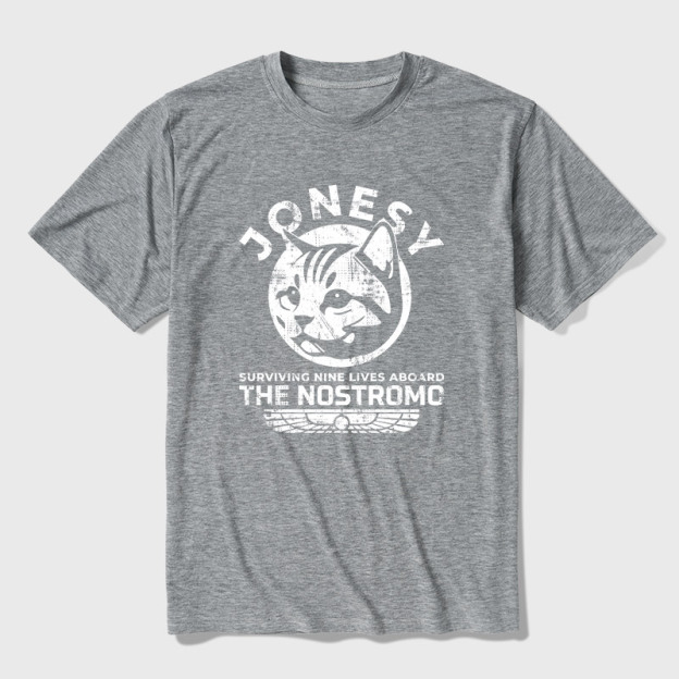 Jonesy Surviving Nine Lives Aboard The Nostromo Ultra Soft Heather Tee