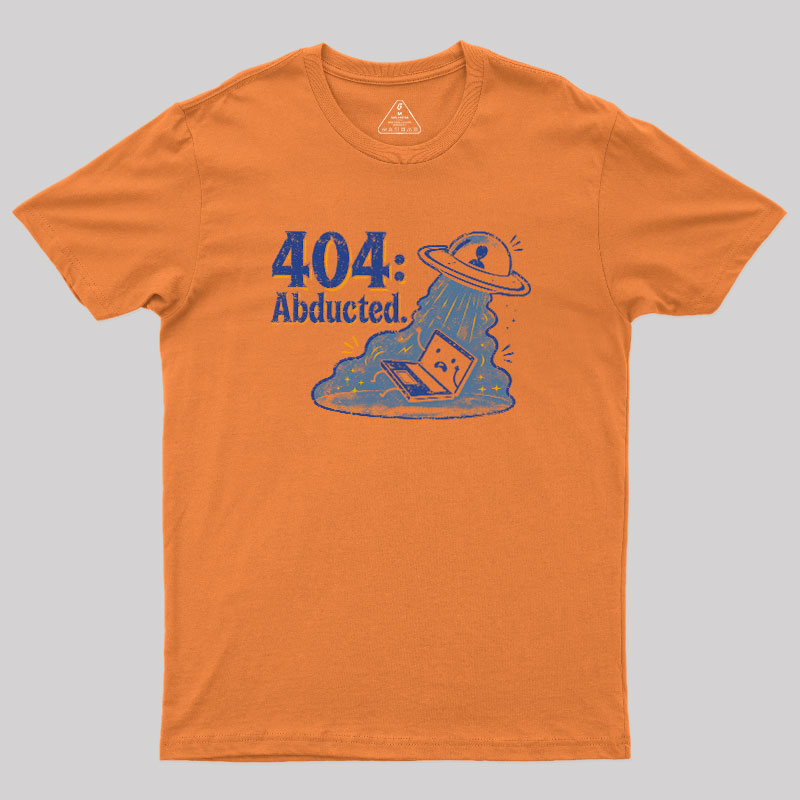 404 Abducted Geek T-Shirt