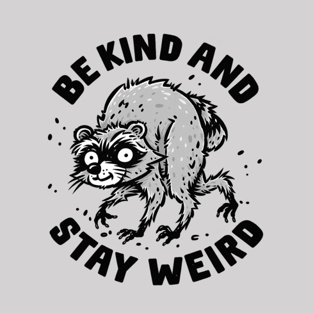 Be Kind And Stay Werid Funny Geek T-Shirt