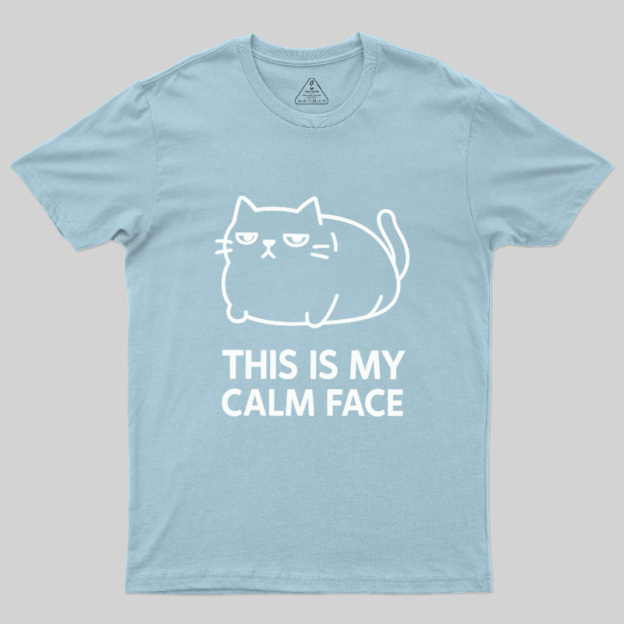 This Is My Calm Face Geek T-Shirt