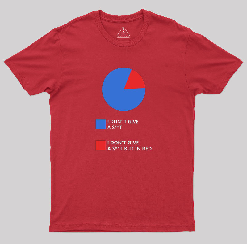 I Don't Give A Sh** Geek T-Shirt