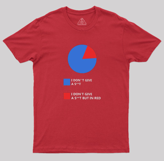 I Don't Give A Sh** Geek T-Shirt