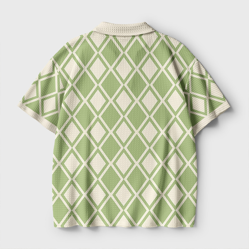 Avocato Cat Avocado Geek Crochet Polo Shirt