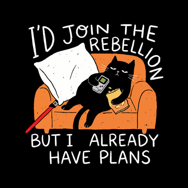 Rebellion On The Couch Geek T-Shirt