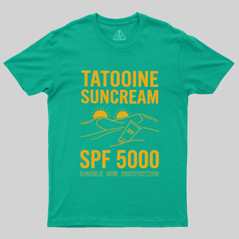 Two-Sun Desert Sunscreen Geek T-Shirt