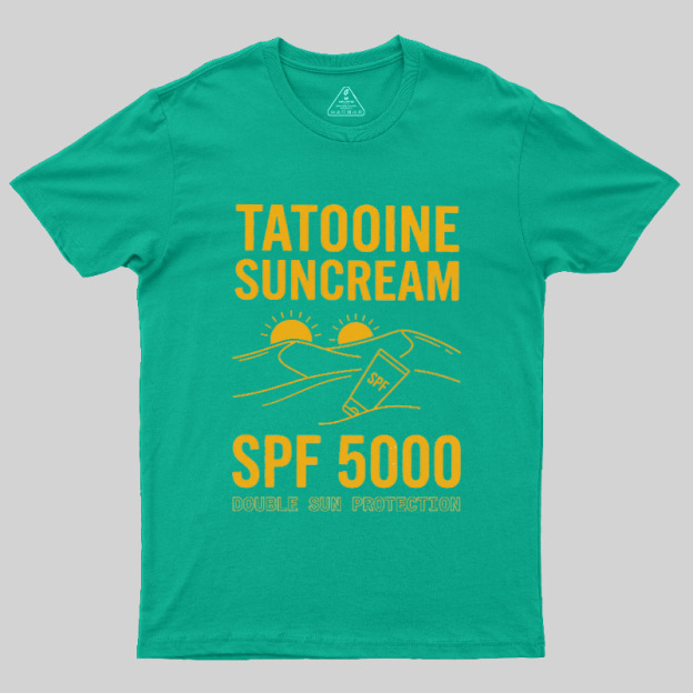 Two-Sun Desert Sunscreen Geek T-Shirt