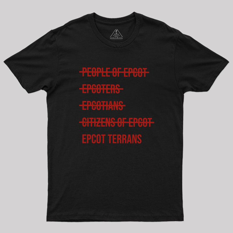 Epcot Terrans Geek T-Shirt