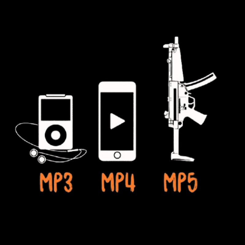 MP3 MP4 MP5 Geek T-Shirt