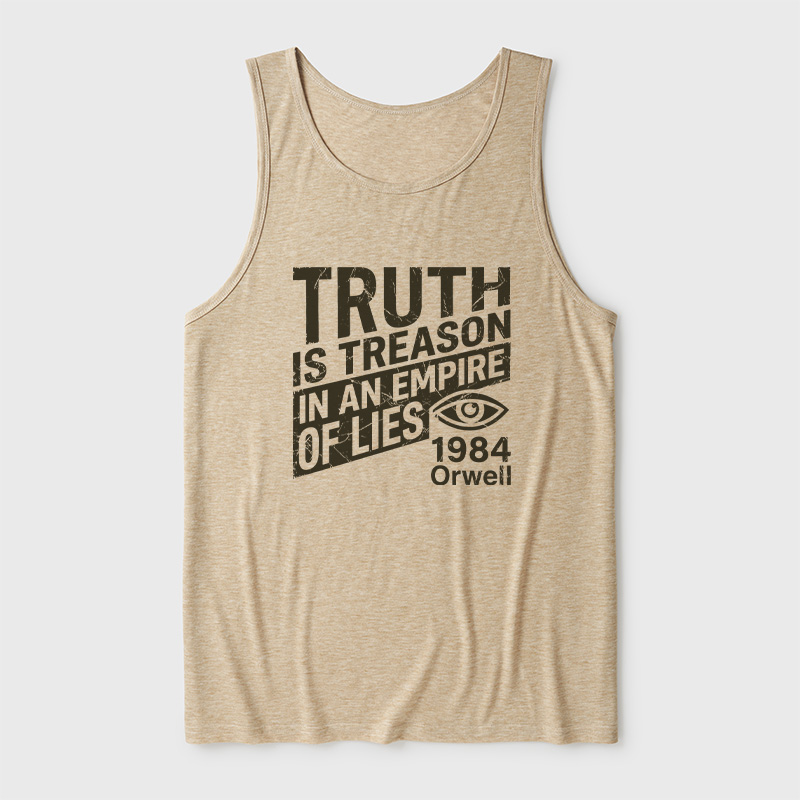 1984 Orwell Ultra Soft Heather Tank