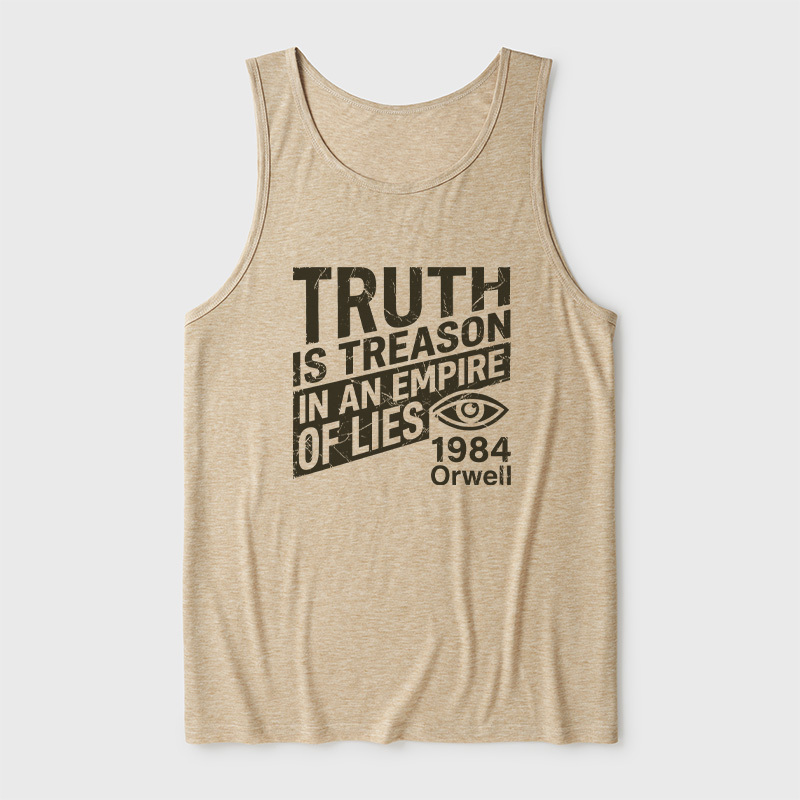 1984 Orwell Ultra Soft Heather Tank