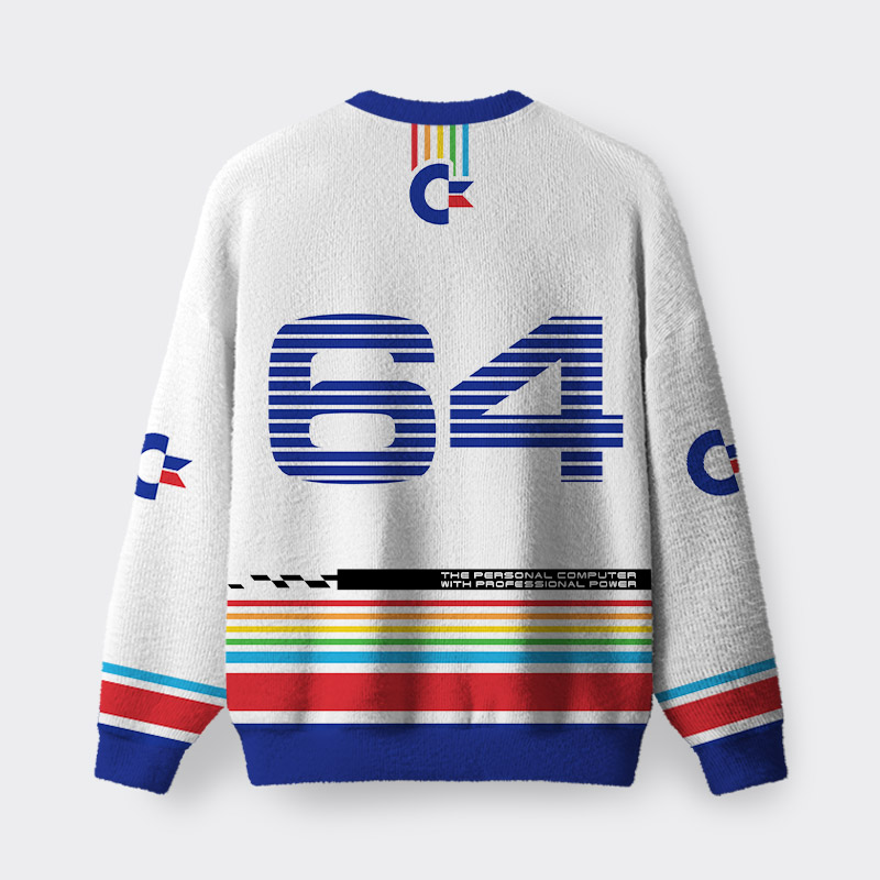 Commodore 64 Geek Fuzzy Fleece Sweatshirt
