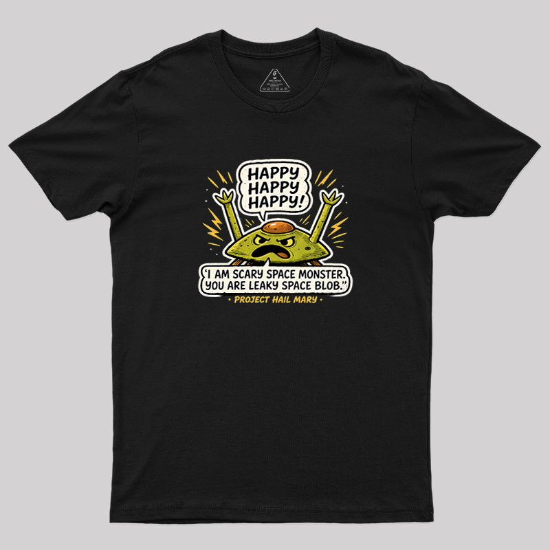 Triple Happy Geek T-Shirt