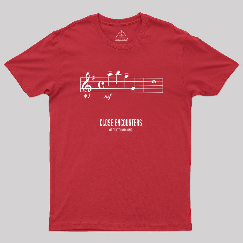 Close Encounters Melody Geek T-Shirt