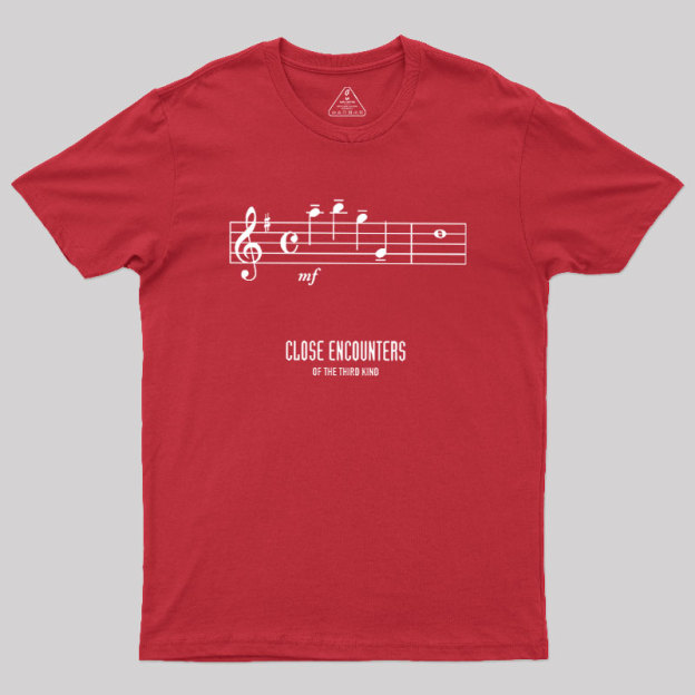 Close Encounters Melody Geek T-Shirt