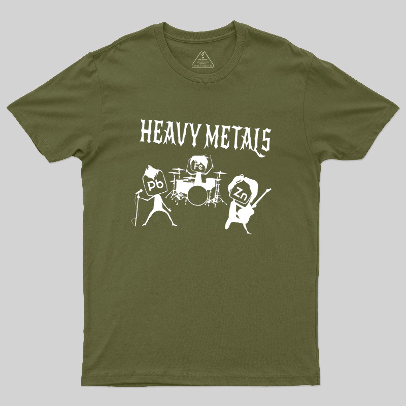 Heavy Metals Geek T-Shirt