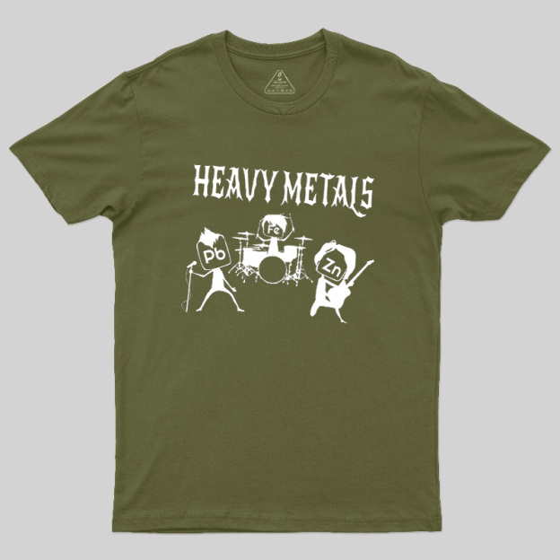 Heavy Metals Geek T-Shirt