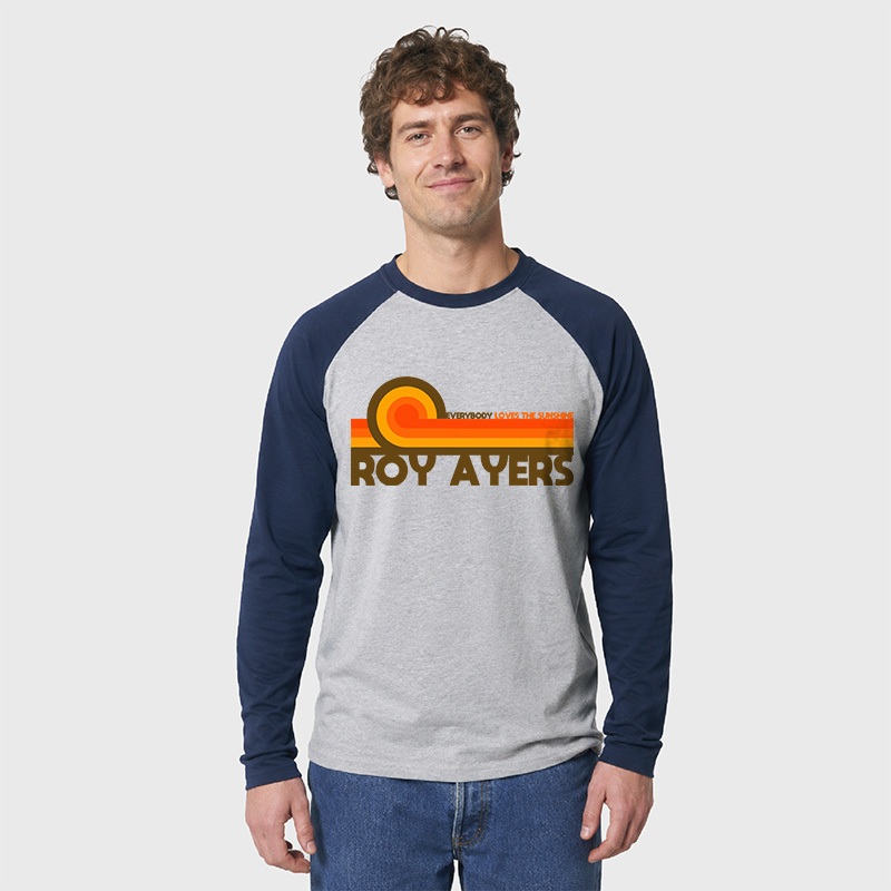 Roy Ayers Everybody Loves the Sunshine Geek Retro Raglan Long-Sleeve Tee