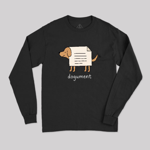 Dogument Geek Long Sleeve T-Shirt