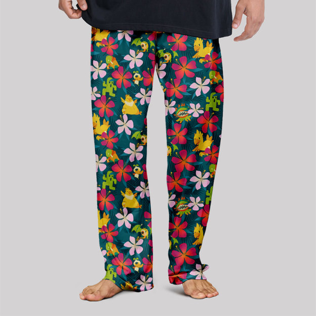Summoned Beast Hawaii Geek Loungewear Pants