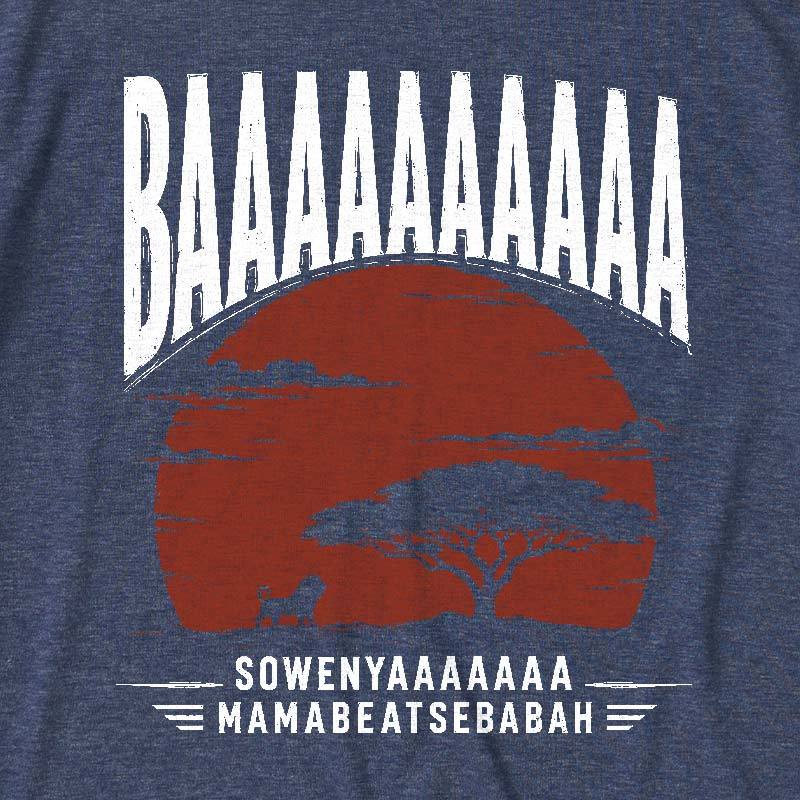Baaa Sownyaaa Mamabeatsebabah Ultra Soft Heather Tee