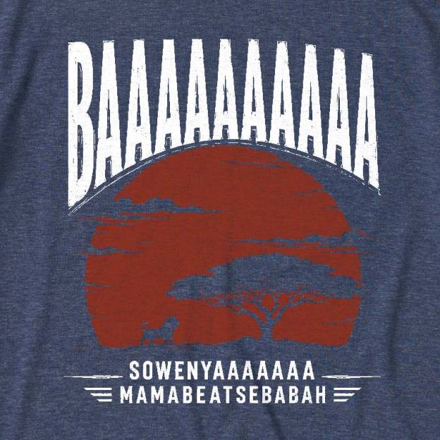 Baaa Sownyaaa Mamabeatsebabah Ultra Soft Heather Tee