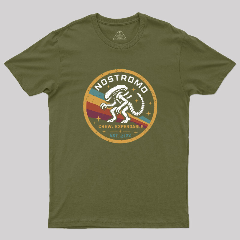 Nostromo Crew Geek T-Shirt