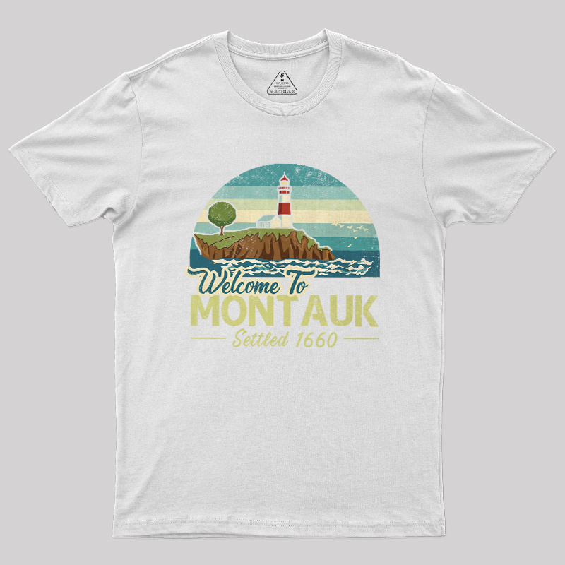 Mystic Montauk Geek T-Shirt