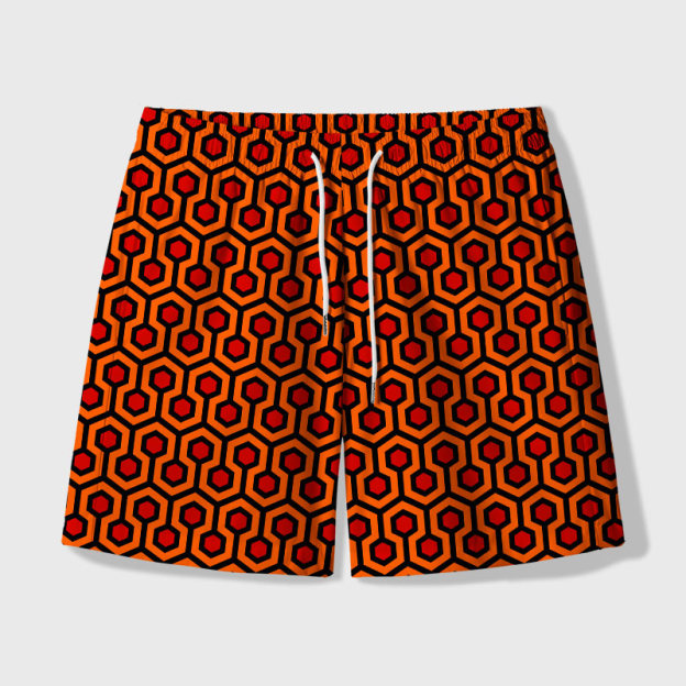 The Shining Humour Geek Hawaiian Swim Trunks