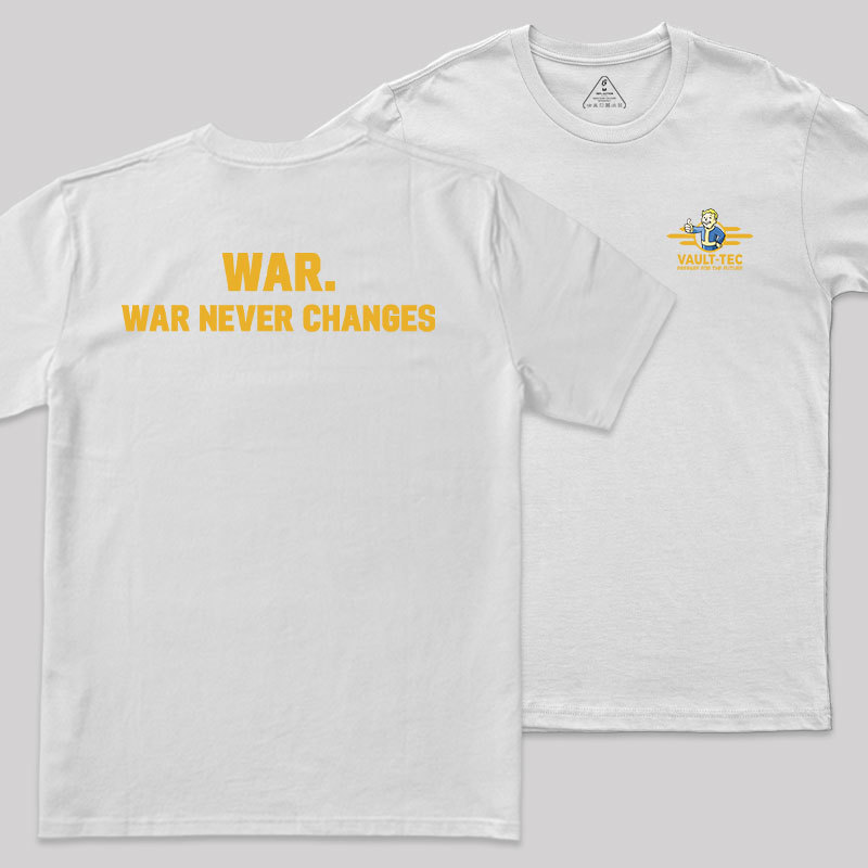 Eternal War Front and Back printing Geek T-Shirt