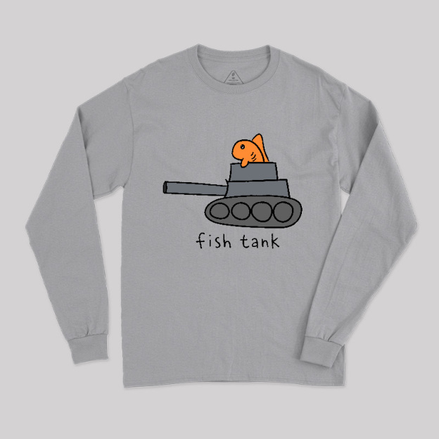 Fish Tank Geek Long Sleeve T-Shirt