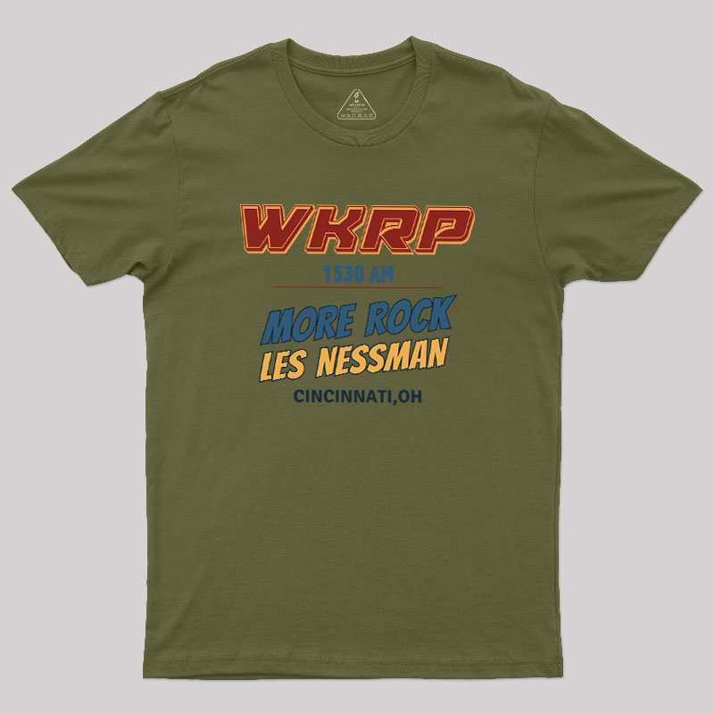 WKRP Vibes Geek T-Shirt
