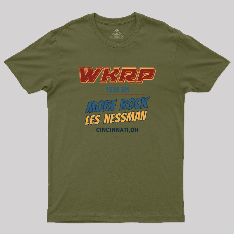 WKRP Vibes Geek T-Shirt