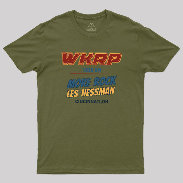 WKRP Vibes Geek T-Shirt