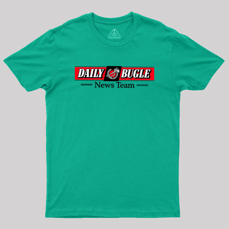 Daily Bugle News Team Geek T-Shirt
