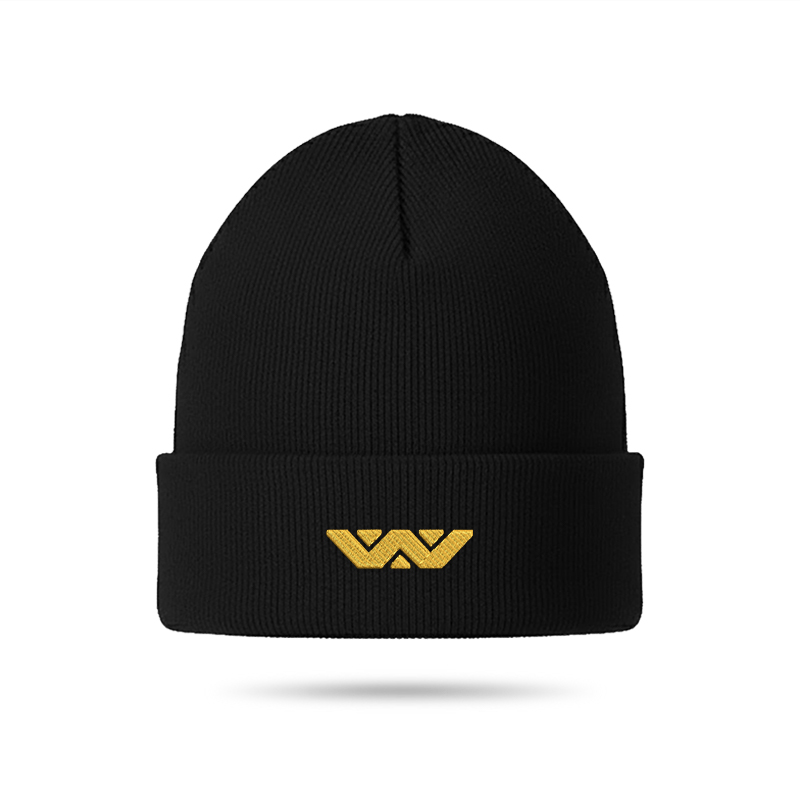 Weyland Corp Geek Embroidered Beanie