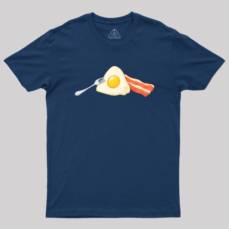 Dark Side of Breakfast Geek T-Shirt