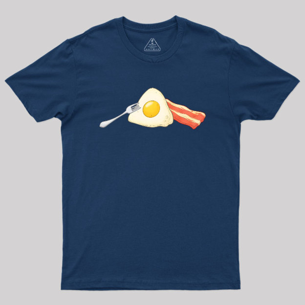 Dark Side of Breakfast Geek T-Shirt