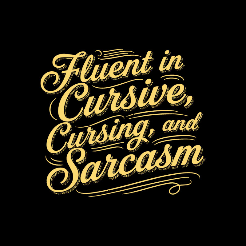 Fluent in Sass Geek T-Shirt