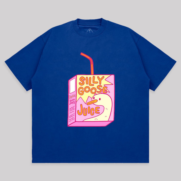 Silly Goose Juice Unisex Oversized T-shirt