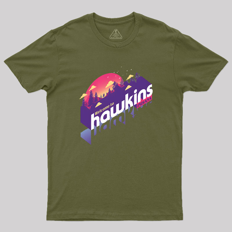 Sunset Hawkins Geek T-Shirt