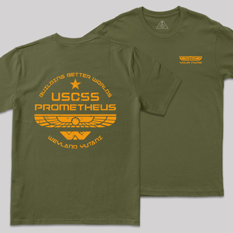Personalized Weyland Yutani Geek T-Shirt