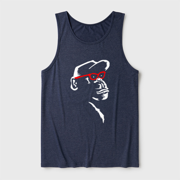 Monkey With Red Ultra Soft Heather Tank