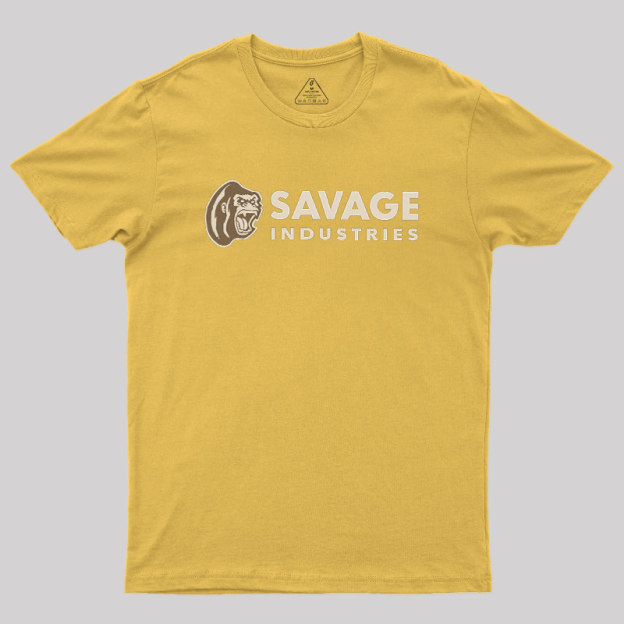 Tactical Savage Industrial Geek T-Shirt