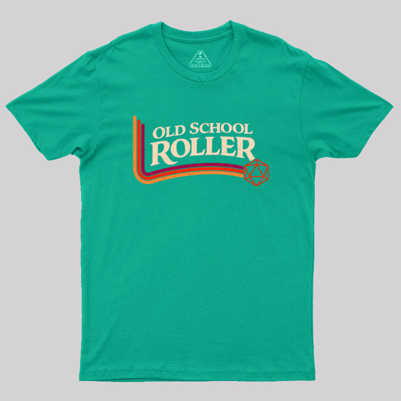 Retro Dice Roller Geek T-Shirt