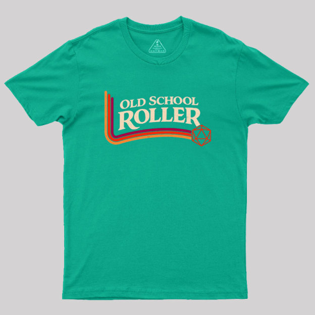 Retro Dice Roller Geek T-Shirt