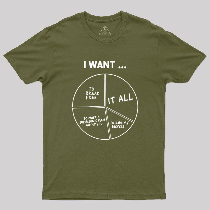 I Want To Geek T-Shirt